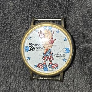 Antique Vintage 1970' Spiro Agnew Gold Watch By Dirty Time Co.